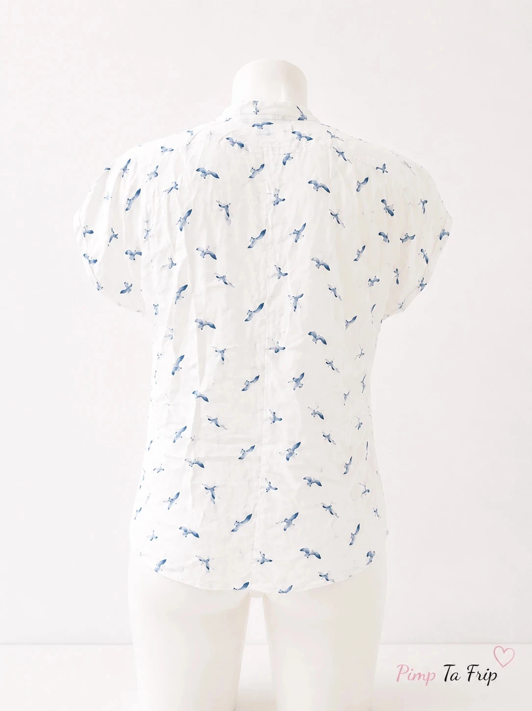 Fluid Primark Swallow Print Blouse – photo 5